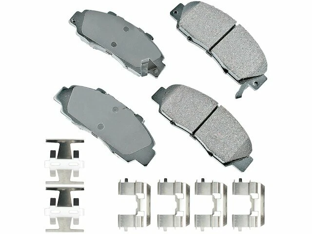 Front Akebono Brake Pad Set fits Isuzu Oasis 1996-1998 71HWZV - Image 1 of 1