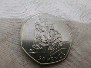 2011 Olympics Wheelchair Rugby 50p Fifty Pence Collectable Circulated UK SELLER - Picture 1 of 2