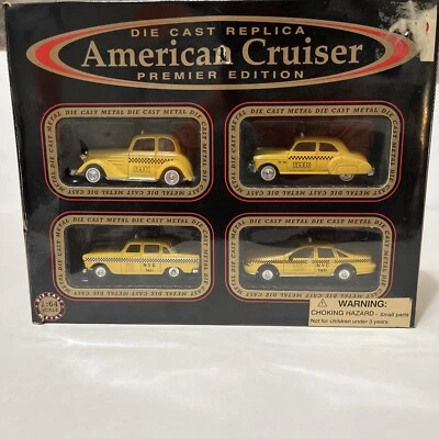 American Cruiser Die Cast Replica Premier Edition 1:64 Scale Taxi Series - Image 1 of 4