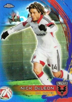 2014 Topps Chrome Major League Soccer - Base Blue Parallel /99 - Pick (#58-#76) - Image 1 of 4