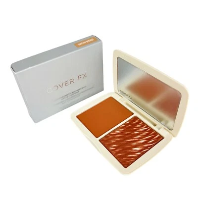 Cover FX : Monochromatic Bronzer DUO Matte + Shimmer ~ SUNTAN BRONZE ~ NIB - Image 1 of 4