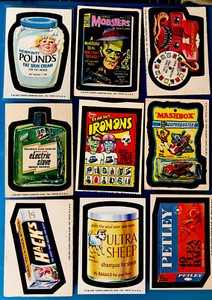 Wacky Packages 15th Series Complete 30/30 Higher Grade 