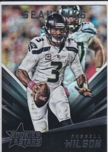 Tarjeta de fútbol americano Russell Wilson Rookie Star R&S VARIACIÓN LONGEVIDAD Seattle Seahawk - Imagen 1 de 2