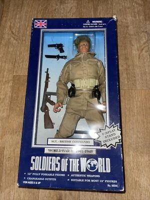 Soldados del Mundo Sargento Comando Británico Segunda Guerra Mundial 1941-1945 nuevo Foto 1 de 4