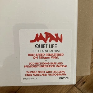 JAPAN - QUIET LIFE: Remastered (DELUXE box set - 3CD + 1LP + BOOK) live Budokan - Picture 1 of 5