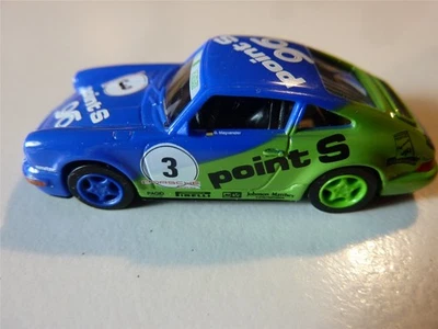 Porsche 911 1:87 Carrera 2 1994 Point S n. 3 verde blu Euromodello 0234 HO NUOVO - Immagine 1 di 4