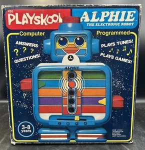 Milton Bradley 1978 Playskool "Alphie The Electronic Robot" 426 - Imagen 1 de 15