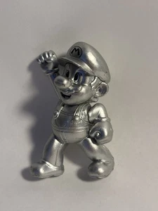 2016 2.5" METAL MARIO Super Mario World of Nintendo Jakks rare original - Picture 1 of 6