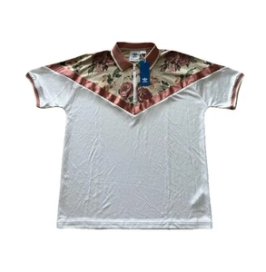 Limited Edition Adidas Mens Eric Emanuel Floral Print Shirt Size M NWT Sold Out - Picture 1 of 9