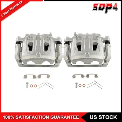 Juego de pinzas de freno delanteras conjunto con soporte para Nissan Quest 2004-2009 11-17 Foto 1 de 4