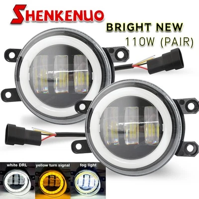 2X luces antiniebla LED para parachoques delantero derecho+derecho apto para Toyota Corolla IM 2017-2018 Foto 1 de 4