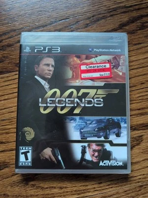 007 Legends (Sony PlayStation 3, 2012) New Sealed - Image 1 of 2