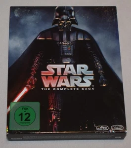 STAR WARS THE COMPLETE SAGA - 9 DISCS - BLU-RAY !!! - Bild 1 von 2