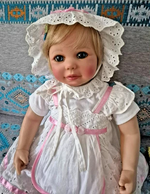 Künstlerpuppe/ Sammlerpuppe " Gina " - lebensgroß - Ashton-Drake Galerie - Bild 1 von 4