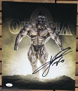 FOTO FIRMADA POR JAY CUTLER 11X14 4X MR OLYMPIA CERTIFICADO DE AUTENTICIDAD JSA RACC CONFIABLE JOE WEIDER A - Imagen 1 de 1