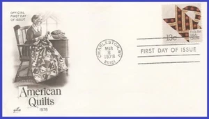 USA5 #1745 U/A ARTCRAFT FDC   Quilt Flowers - Picture 1 of 1