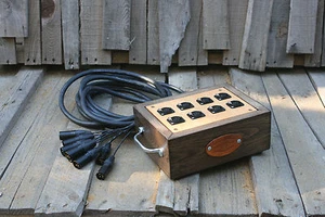15' 8 Channel Snake w/ Mogami 2932 wire, Neutrik Gold XLR-F to XLR-M - Picture 1 of 3