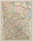 Minnesota - Cram 1892 - 23.00 x 29.71
