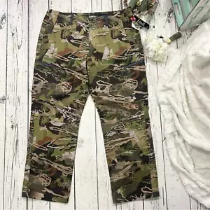 Under Armour Storm ArmourVent Forest Camo Field Pant 1328537 940 NWT size 40/30 - Picture 1 of 6