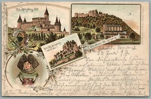 POSTAL ANTIGUA RUSIA ALEMANIA KOENIGSBERG VISTAS CIUDAD - Imagen 1 de 2