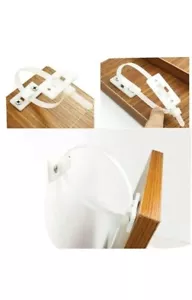 ANTI TIP FURNITURE BRACKETS SAFETY WALL STRAPS ANCHOR BABY/CHILD PROOF FREE P&P - Picture 1 of 20