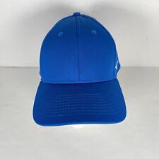 Mizuno Stretch Fitted Hat Large X-Large Sports Royal Blue Baseball Cap