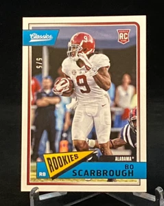 2018 Panini Classics Full Name #248 Rookie Bo Scarbrough Alabama 5/5! - Picture 1 of 2