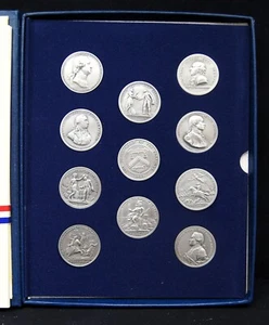 1973 America's First Medals U.S. Mint Commemorating Battles American Revolution - Picture 1 of 6