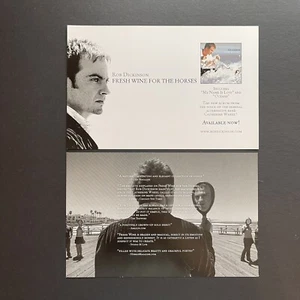 Rob Dickinson Fresh Wine For The Horses 2006 álbum promocional volante Catherine Wheel - Imagen 1 de 6