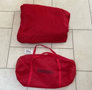 Ferrari F430 SCUDERIA SPIDER 16M Red Indoor Car Cover + Storage Bag Genuine NEW - Picture 1 of 4