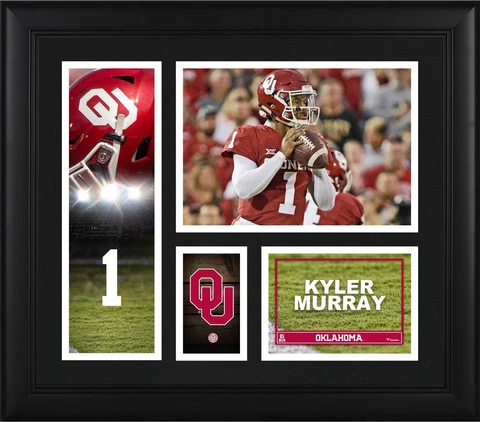 Kyler Murray Oklahoma Sooners Framed 15" x 17" Player Collage Cover