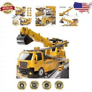 Interactive Construction Truck with 8 Mini Cars - Toddler Toy for Ages 3-7 - Picture 1 of 11