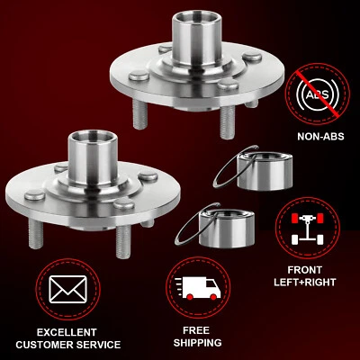 2x Conjunto de Cubo de Rolamento de Roda Frontal para Saturn SL1SC1 SL1 SW2 SW1 SC2 Base 1.9L - Imagem 1 de 4