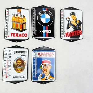 Emailthermometer nach Wahl ADAMAS Hunter BMW Texaco Schilderklassiker 12 x 19 cm - Picture 1 of 10
