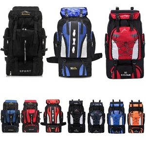 70/80/100L großer Taktischer Rucksack Wasserdicht Camping Wandern Tasche Outdoor Reise - Bild 1 von 49