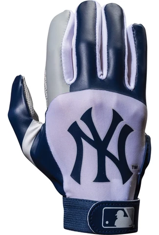 Franklin MLB New York Yankees Youth Batting Gloves Youth Size M/L Cover