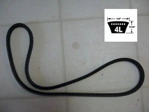 1/2" X 48" V-Belt 4L480 Replaces OEM 108248 170-4403 331672 Made in USA #M100BB - Picture 1 of 4
