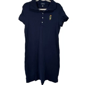 Polo Ralph Lauren Classic Girls Collared Dress size L 12-14 - Picture 1 of 7
