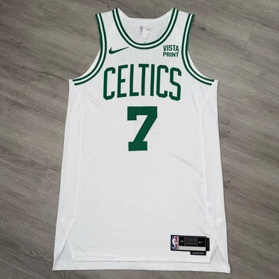 JAYLEN BROWN Boston Celtics Pro Cut Jersey Nike Association 46 +4 Team Authentic - Image 1 of 4