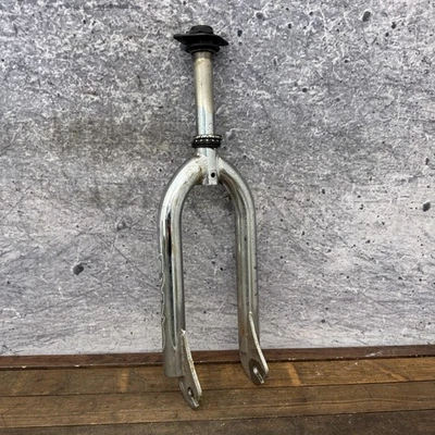 Vintage Dyno BMX FReestyel Fork Chrome Akisu GT Old School 20in 1in Threaded - Image 1 of 4