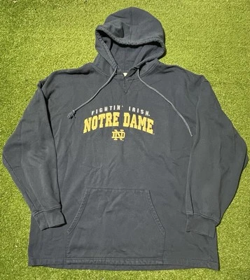Sudadera con Capucha Irlandesa Luchadora De Colección Notre Dame Talla 2XL Fútbol Universitario Foto 1 de 4