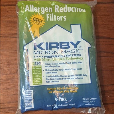5 Kirby Sentria Vacuum Cleaner Filters Micron - Image 1 of 2