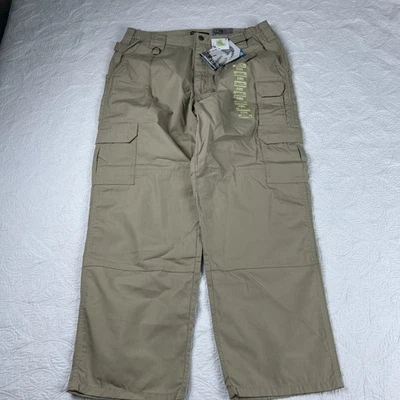 Pantalones tácticos 5.11 TACLITE Pro para hombre, estilo 74273 caqui/beige NUEVOS con etiqueta 38/30 Foto 1 de 4