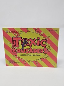 Toxic Crusaders NES Authentic OEM Manual/Booklet Only *No Game* *Rare*