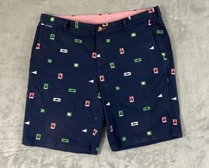 Columbia Mens Shorts 36W Blue PFG Performance Fishing Sailboat Outdoor Hiking - Picture 1 of 7