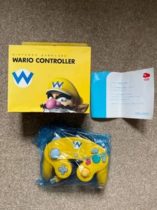 Club Nintendo Limited GameCube GC Controller Wario Yellow & Purple Unused Japan - Picture 1 of 14