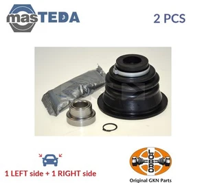 302666 CV JOINT BOOT KIT PAIR TRANSMISSION END FRONT LEFT LOBRO 2PCS NEW - Picture 1 of 5