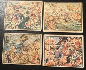 1938 Gum Inc. Horrors of War. #’s 10, 11, 18 & 44 - Picture 1 of 2