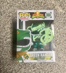 Funko Pop! Vinyl: Power Rangers - Green Ranger #360 signiert - Bild 1 von 8