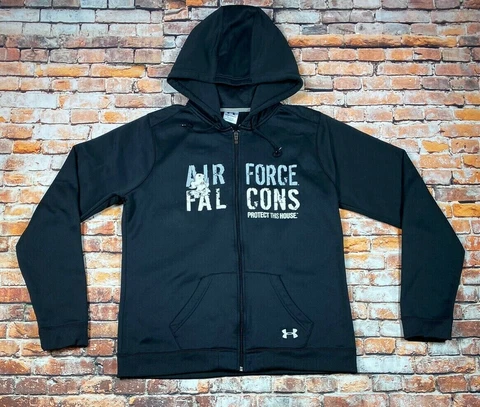U.S. Air Force Falcons Womens Full-Zip Jacket Black Under Armour XL Cover
